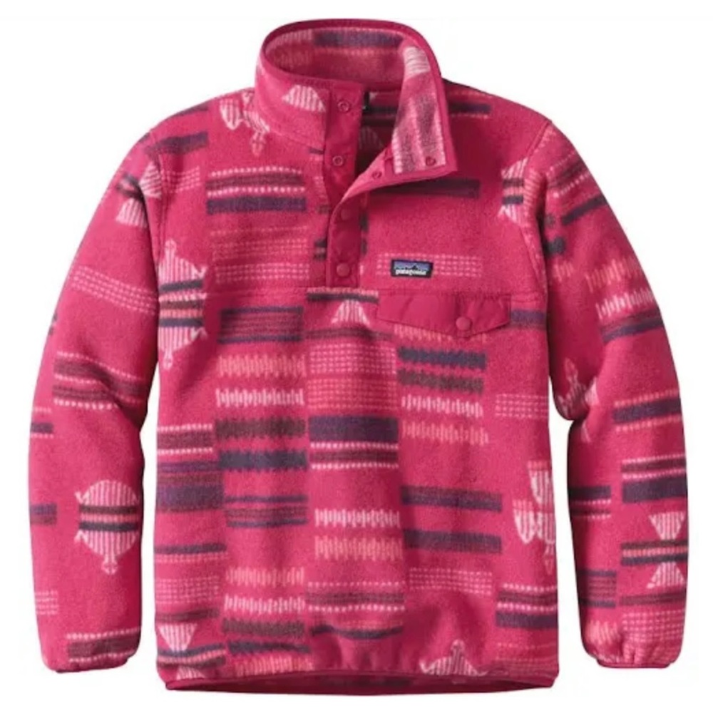 Patagonia Synchilla Lightweight Snap-T Fleece Pullover for Girls